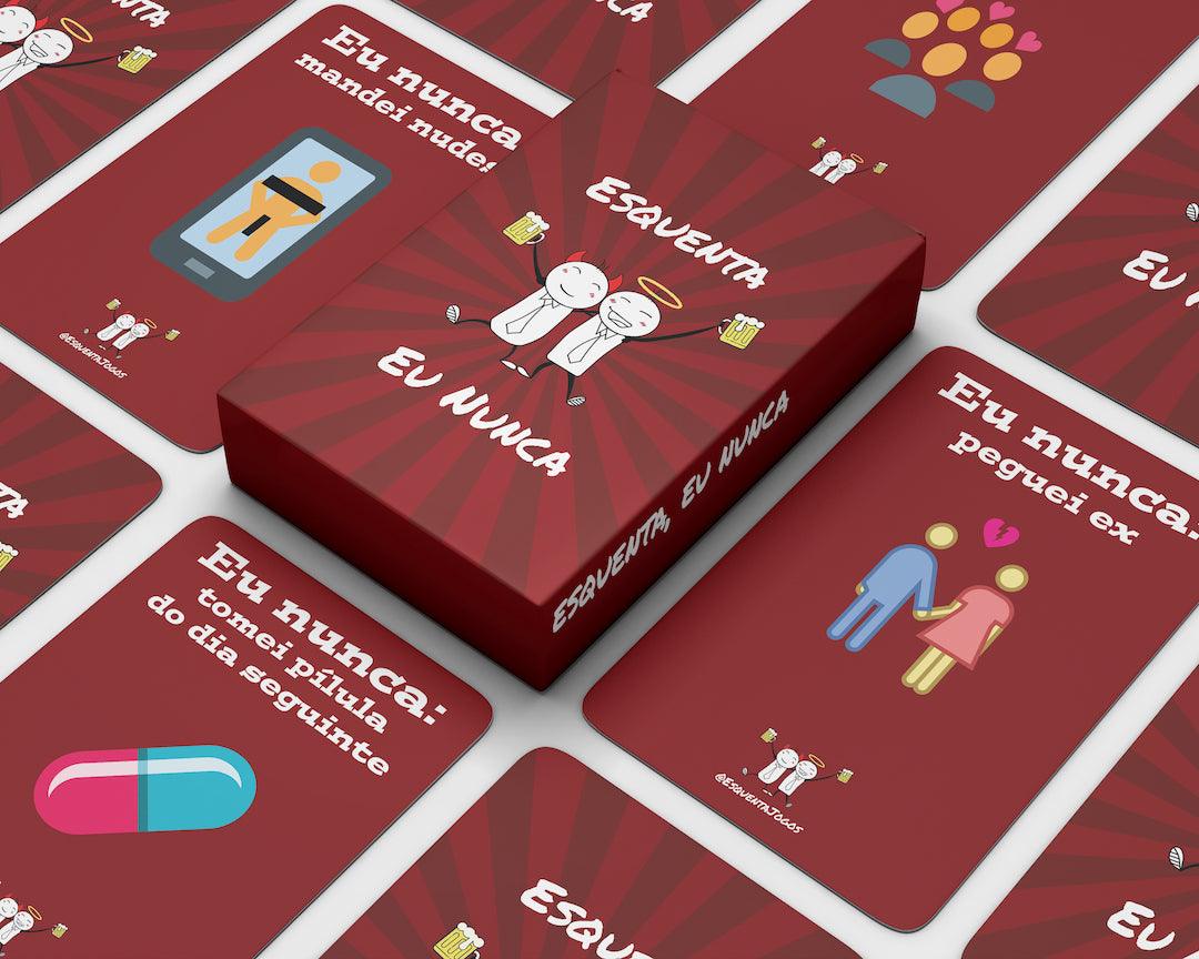 Jogo de Cartas Esquenta, Eu Nunca- 8389