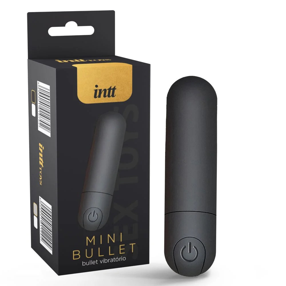 Mini Bullet Recarregável Preto - IM0149