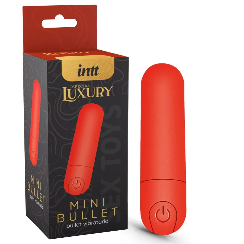 Mini Bullet Recarregável Vermelha - IM0167