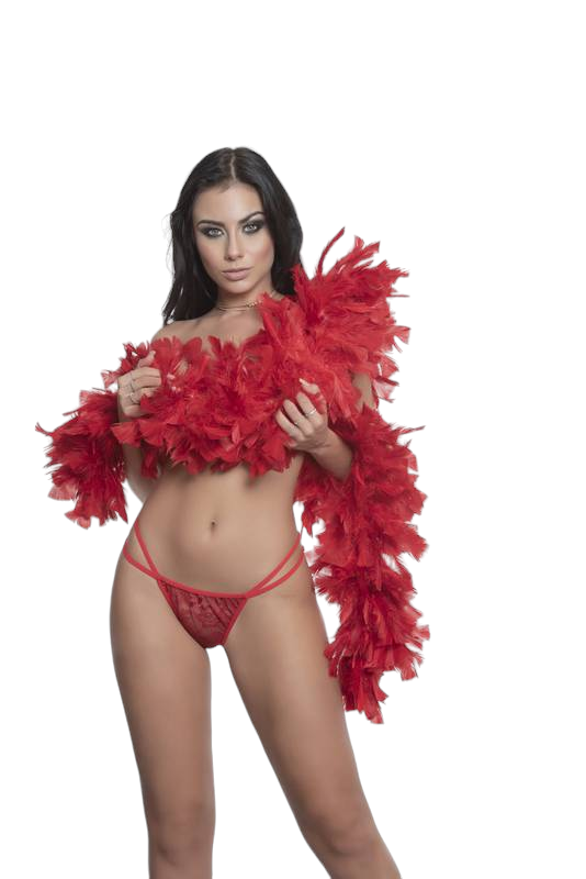 Calcinha com Pingente de Strass - Y5016