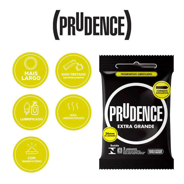 Preservativo Extra Grande Prudence - 005026