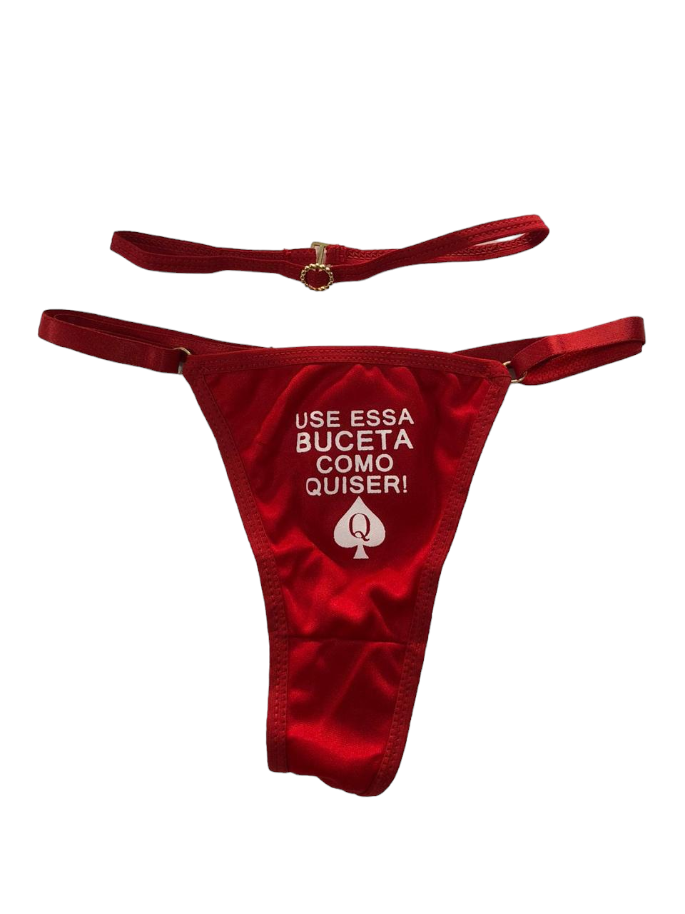 CALCINHA COM FRASE "USE ESSA BUCETA COMO QUISER" - 10316