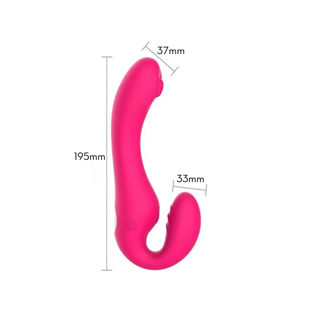 Vibrador Casal - Pulsação e Estimulador Clitoriano