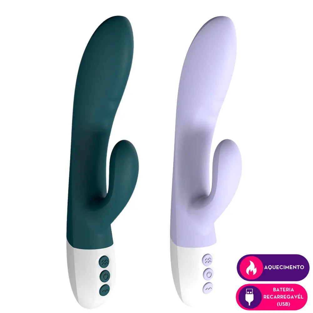 Vibrador Duplo Motor com Aquecimento - MVE4811