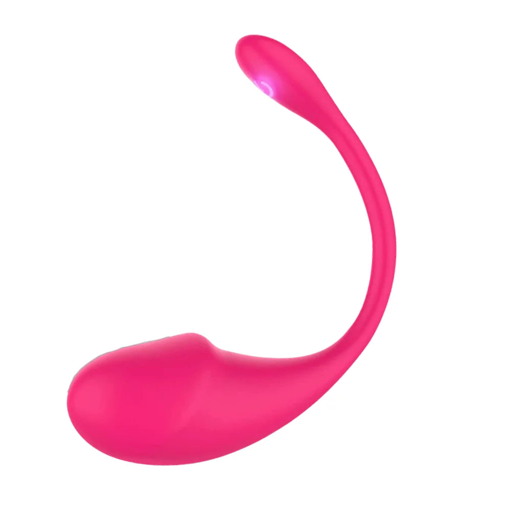Vibrador de Casal em Formato de Glande por Aplicativo - MLPP1189