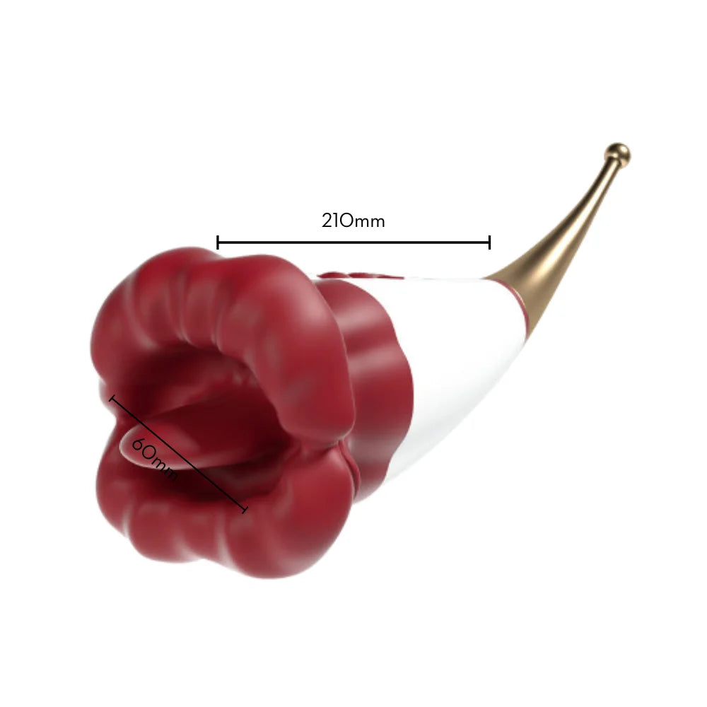 Estimulador Clitoriano em Formato de Boca - MLVA8538