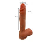Prótese Realística Vai e Vem com Aquecimento e Controle Remoto (22cm) - MLVP3188LQ