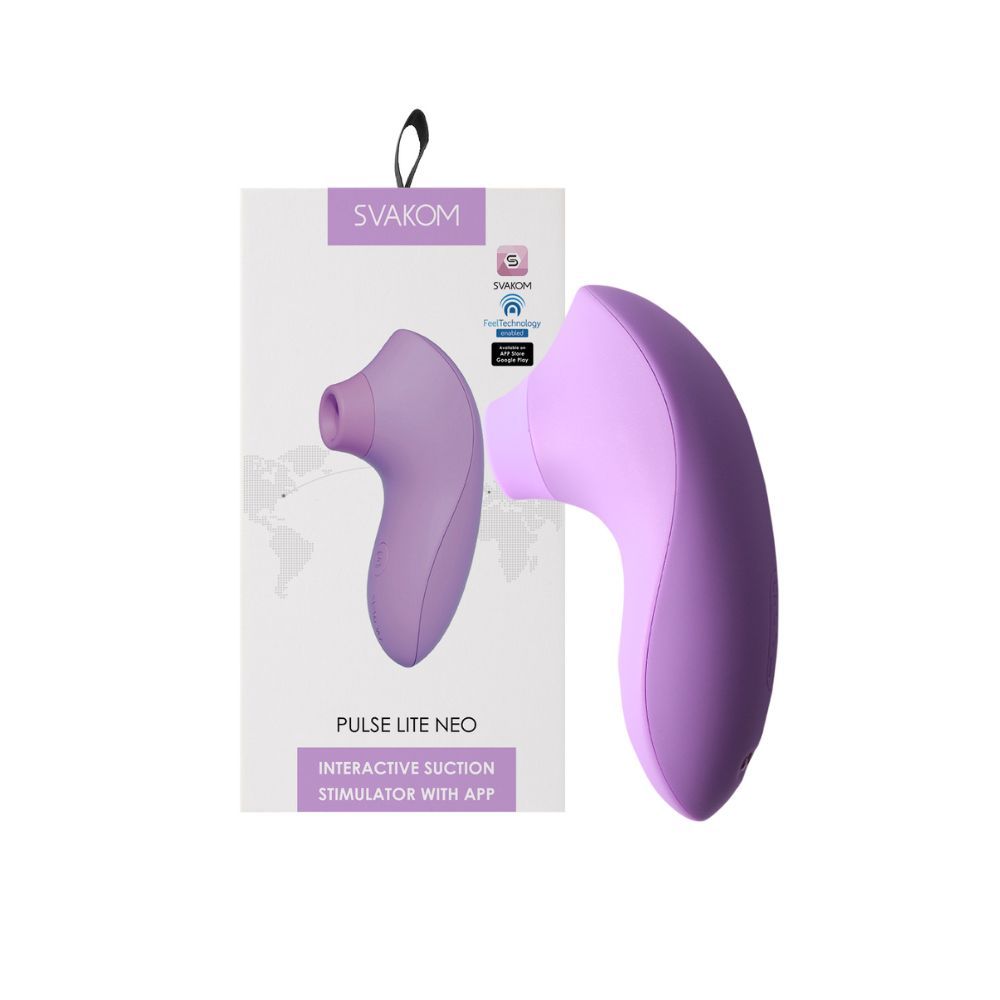 Vibrador Interativo Pulse Lite Neo Lilás Svakom - SV0053