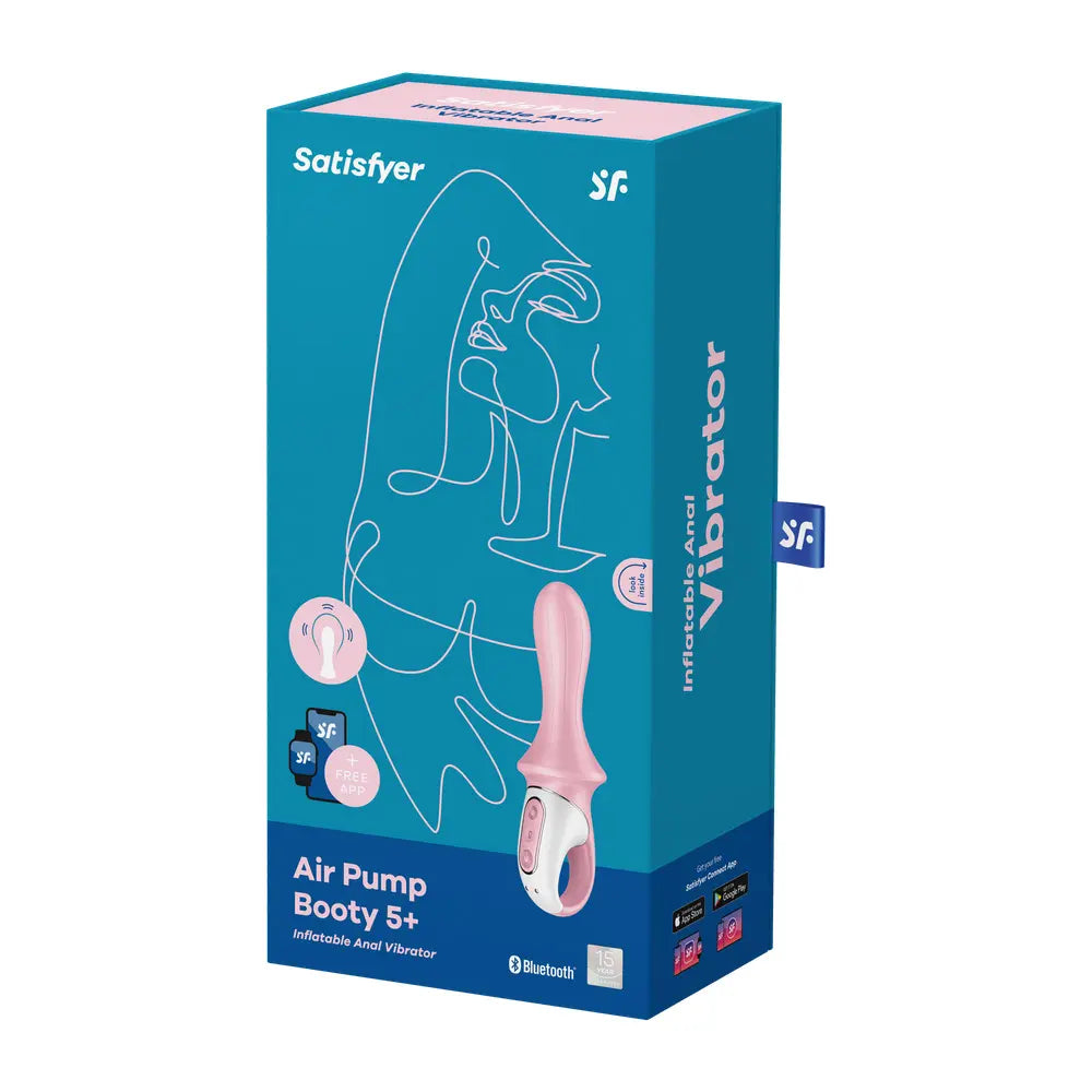 Satisfyer Air Pump Booty 5+ Pink
