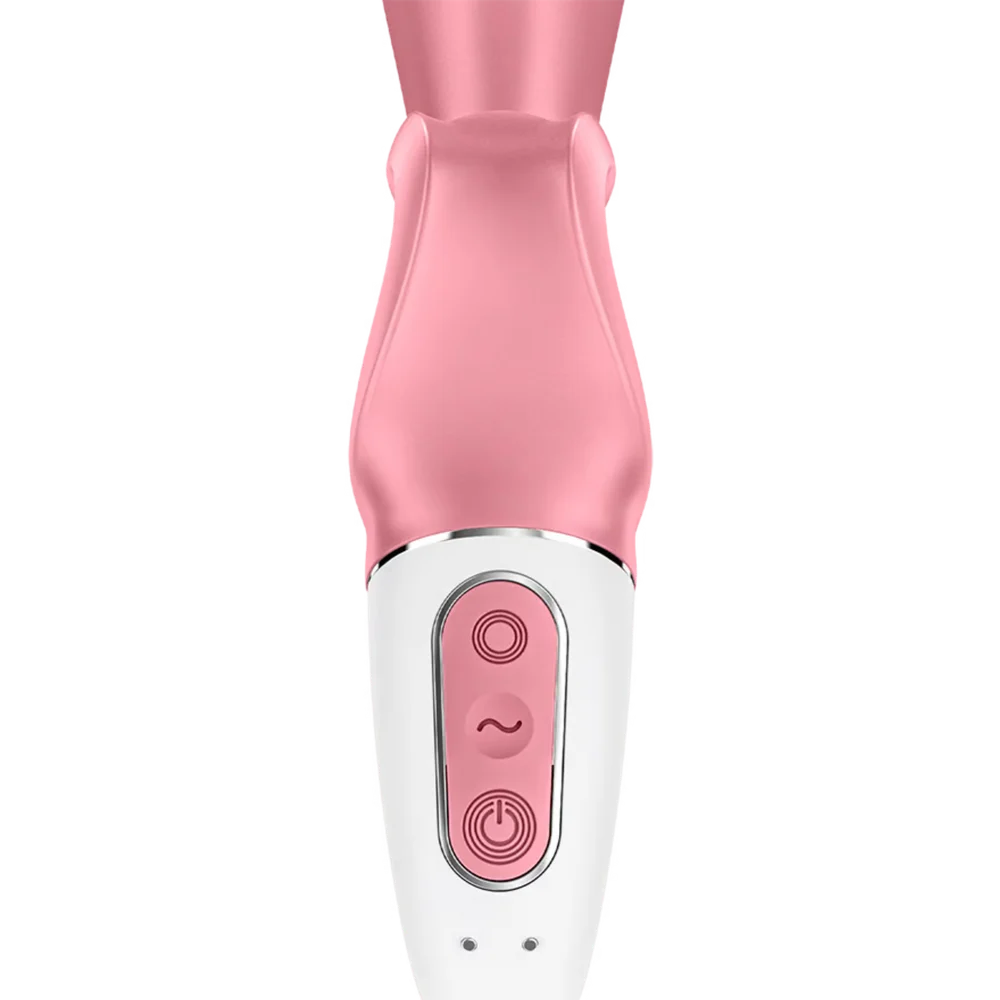 Satisfyer Hug Me vibrador Clitoriano e Vaginal com APP Pink - SF2149