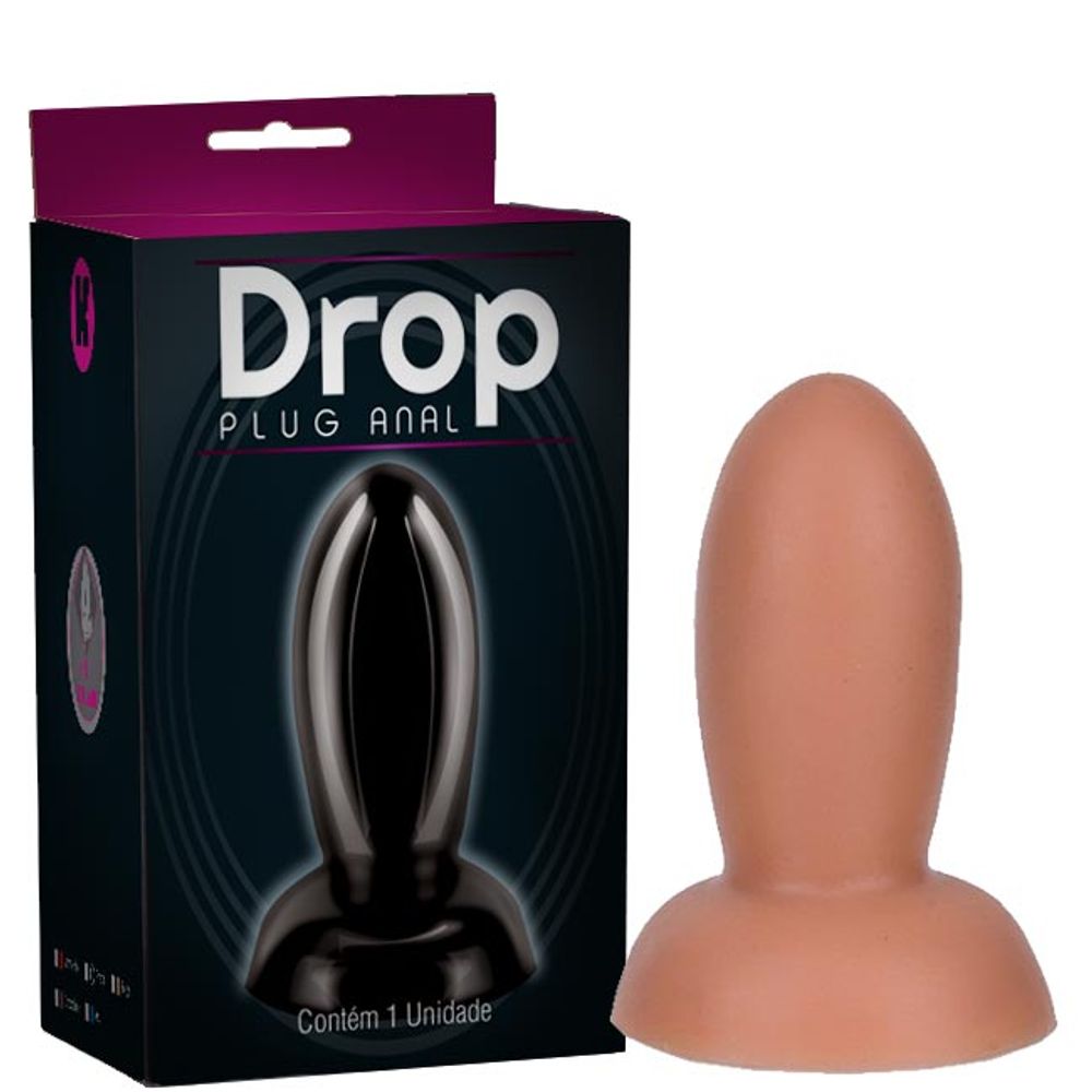 Plug Anal Cores Variadas 9x3,2cm - KT409