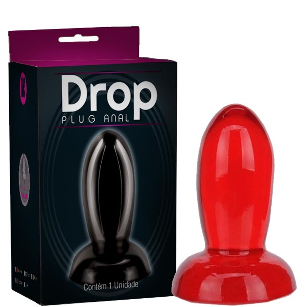 Plug Anal Cores Variadas 9x3,2cm - KT409