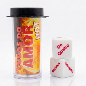 Dado Cubos do Amor Hot - ER-02