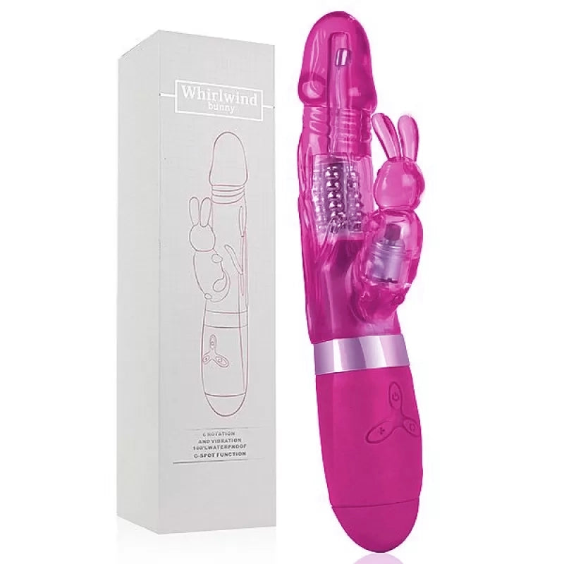 Vibrador Rotativo Whirlwind Bunny c/ 6 Velocidades - 5479