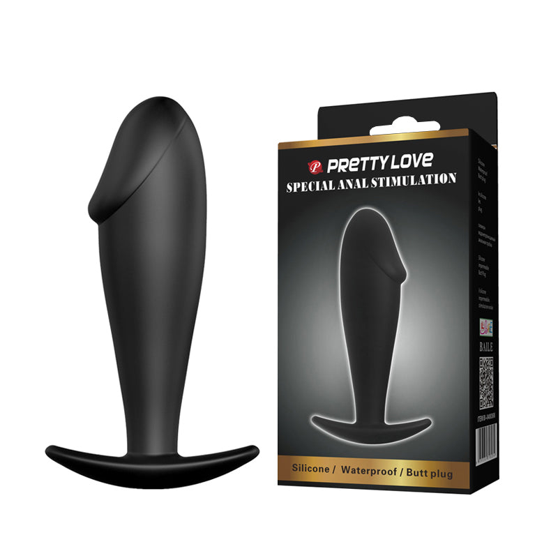Plug Anal Silicone - Formato de Pênis - 1189