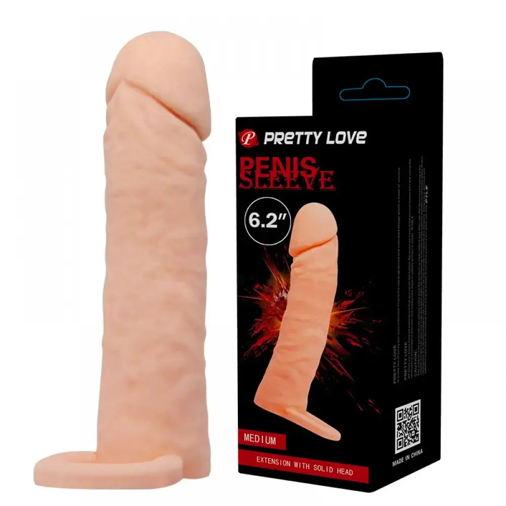 Capa Peniana com Extensor e Anel Escrotal - 16cm - CA036A