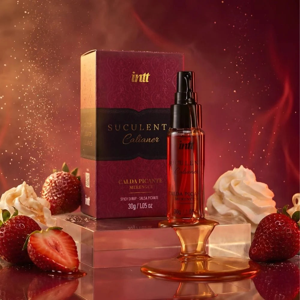 Calda Sensorial Suculenta Efeito Quente Sabor Merengue 30g – IN0773