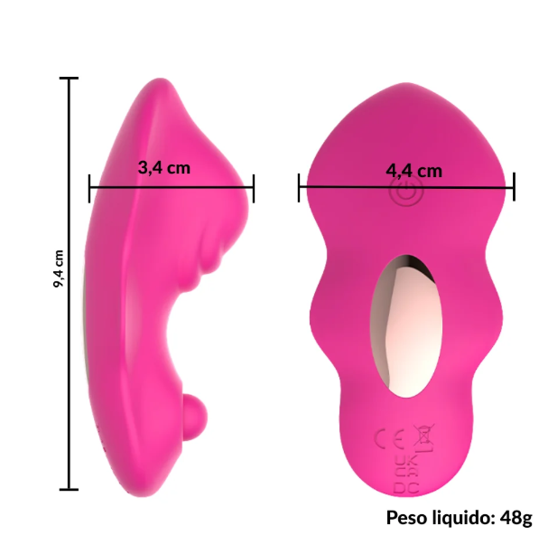 Vibrador de Calcinha por Aplicativo - MLPP3082