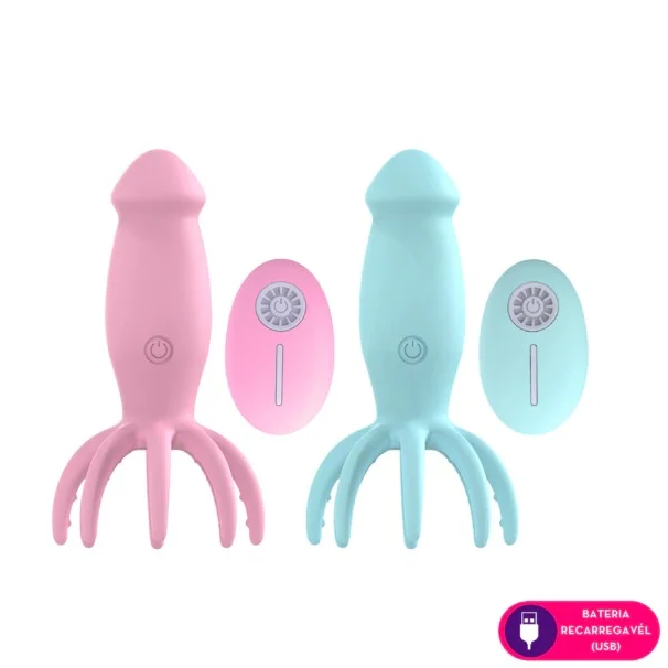 Vibrador com Controle Remoto Sem Fio - MBA1546