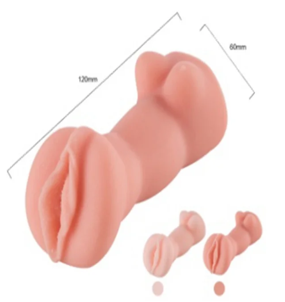 Mini Masturbador Masculino com Textura Interna - MAN1403