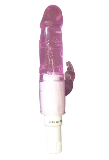 Vibrador com Estimulador Rabbit - MLVP1018