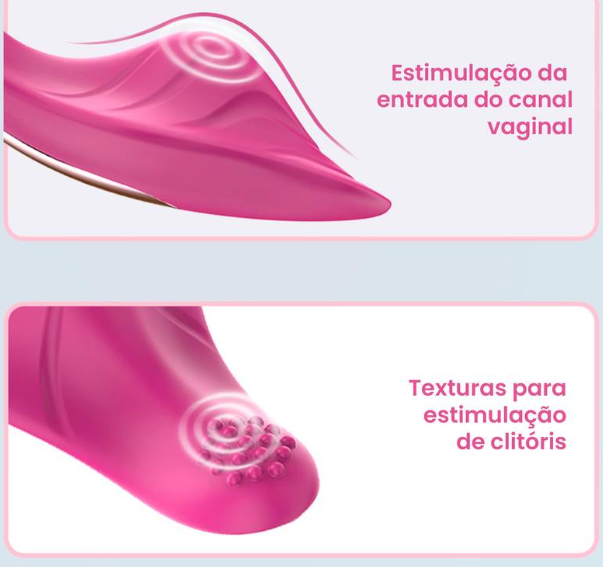 Vibrador de Calcinha com Controle - YSAN102