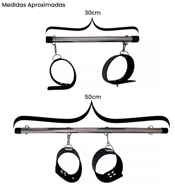 Separador com Algemas para Punhos e Tornozelos - YSZE637