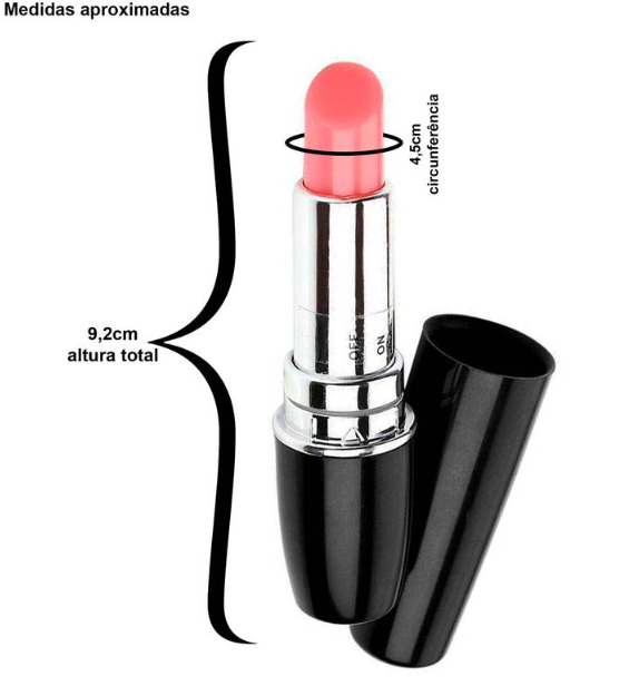 Mini Vibrador Batom - YSSN0107
