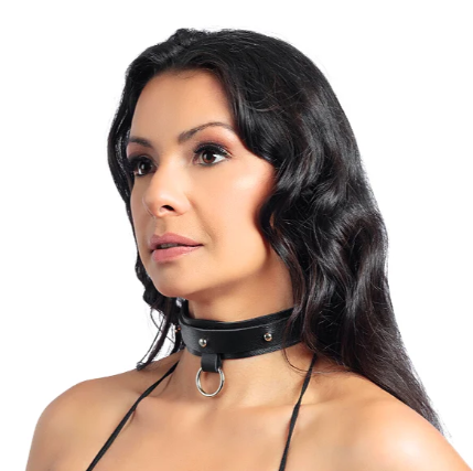 Gargantilha Argola com Detalhes Prateados - NS108