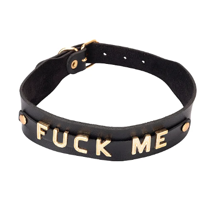 Gargantilha Fuck Me Gold - NS234