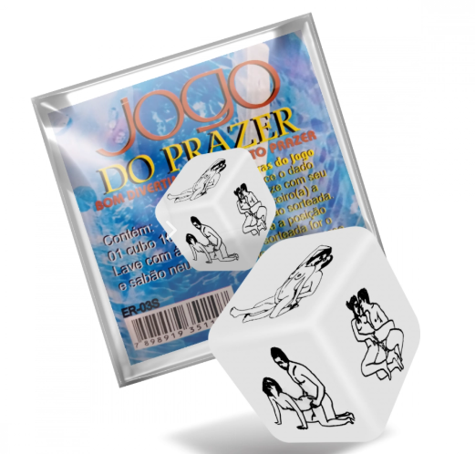 Dado Erótico Posições Hétero Saquinho - ER03S