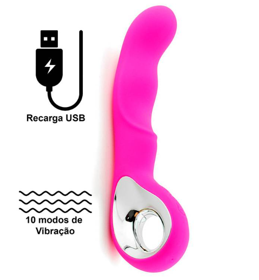 Vibrador G-Spot com Alça de Apoio - YSCH101