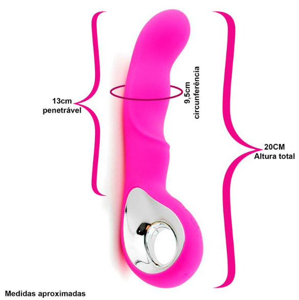 Vibrador G-Spot com Alça de Apoio - YSCH101