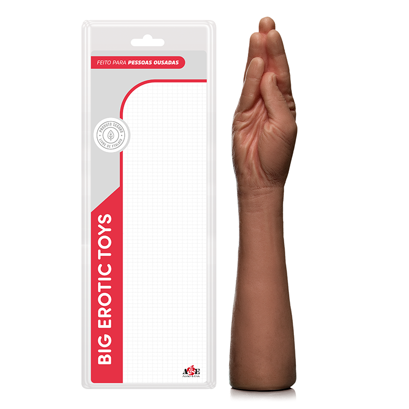 Hand Finger Marrom Realista 34 X 8 CM - PR100M