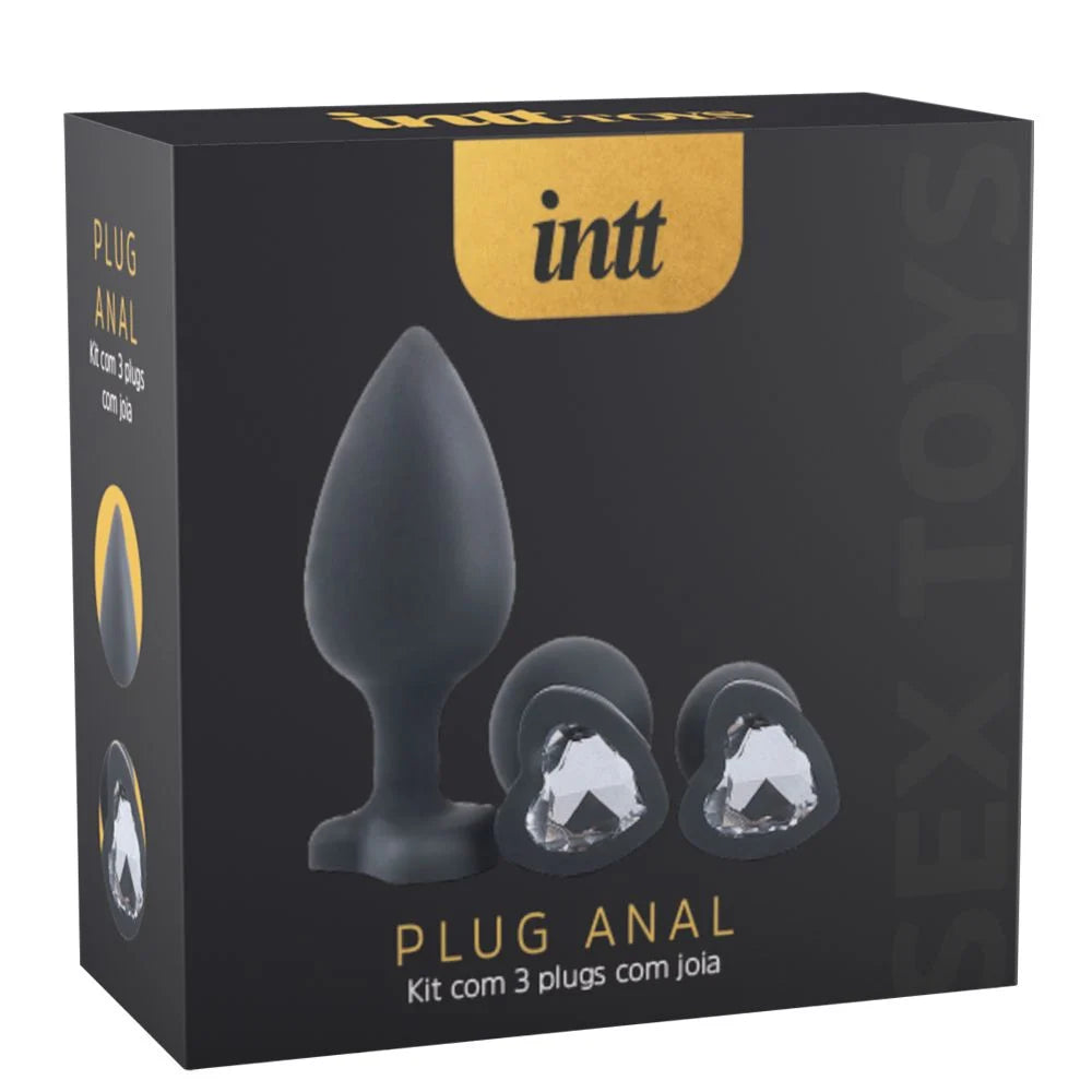 Plug Anal Em Formato De Coração - IM0128