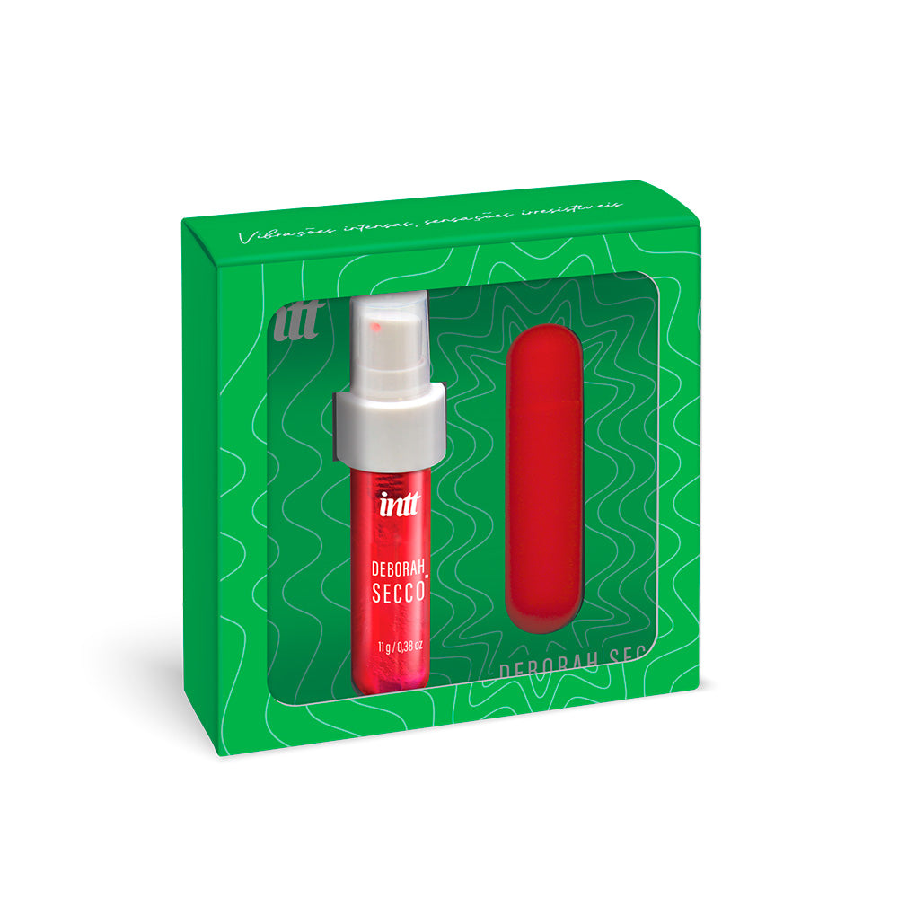 Kit Calda Picante + Vibrador Bullet Deborah Secco - IN0705