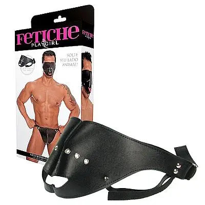 Noseband com Venda - Focinheira com Tapa-Olho - LS016