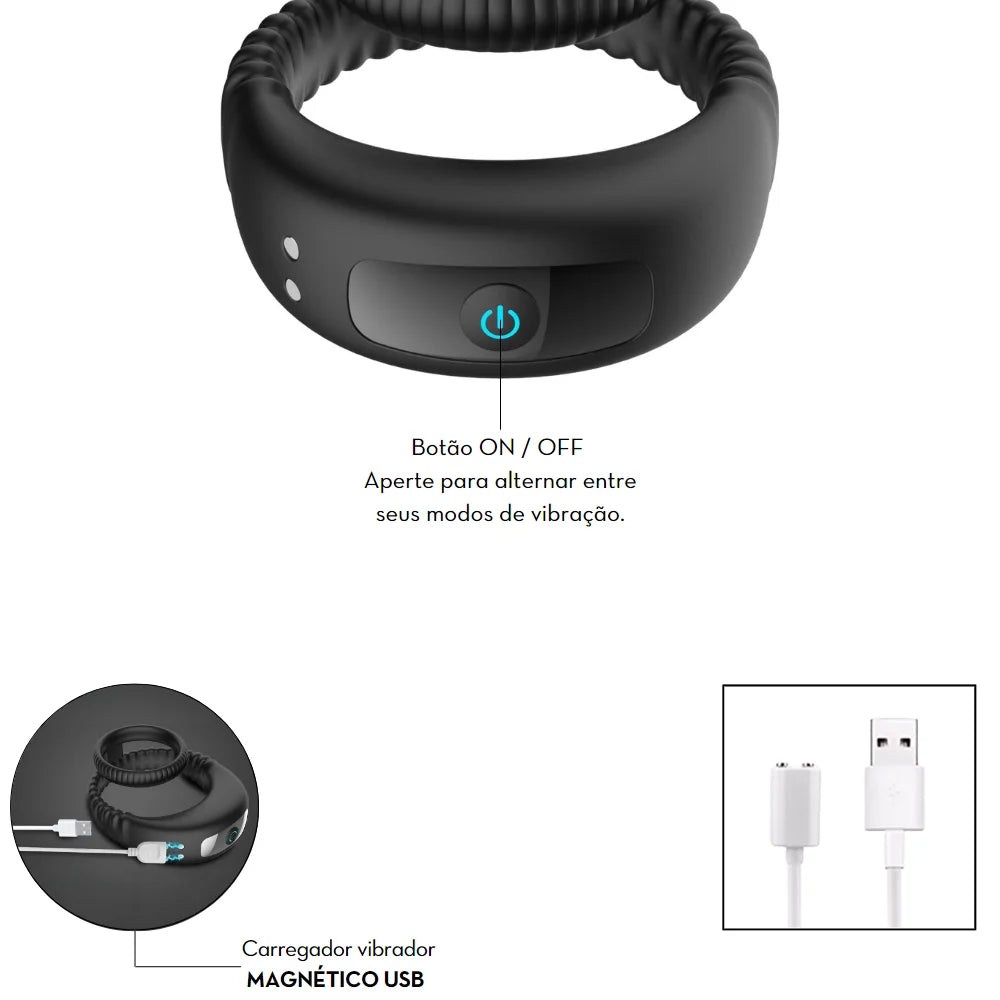 Anel Peniano com Vibro - MLA1042