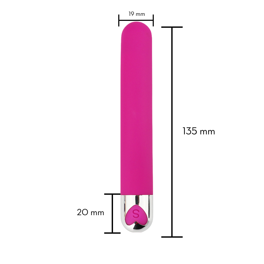 Cápsula Vibratória Personal Heart - MBA1105