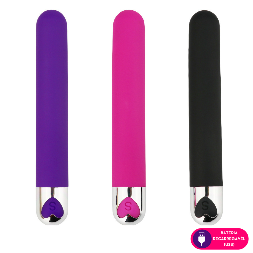 Cápsula Vibratória Personal Heart - MBA1105