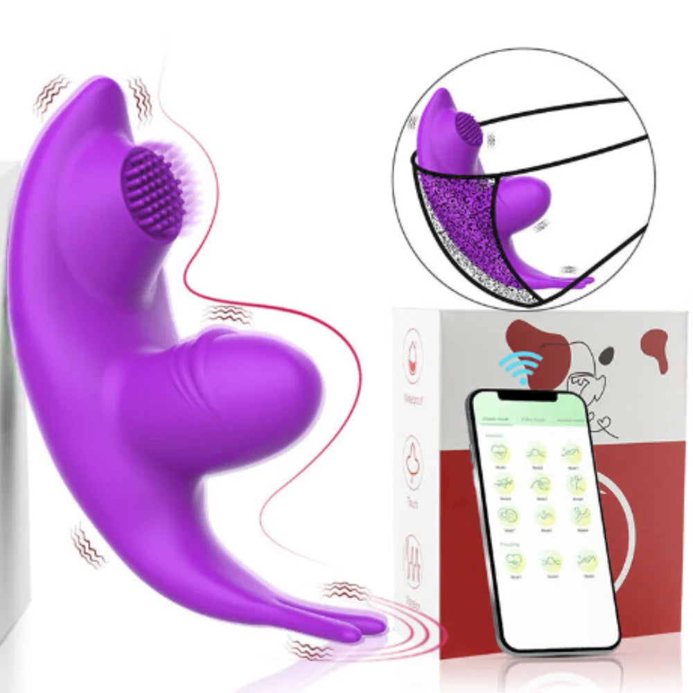 Vibrador de Calcinha por Aplicativo - MLPP3045