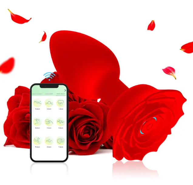 Plug Anal em Formato de Flor por Aplicativo - MLPP6089