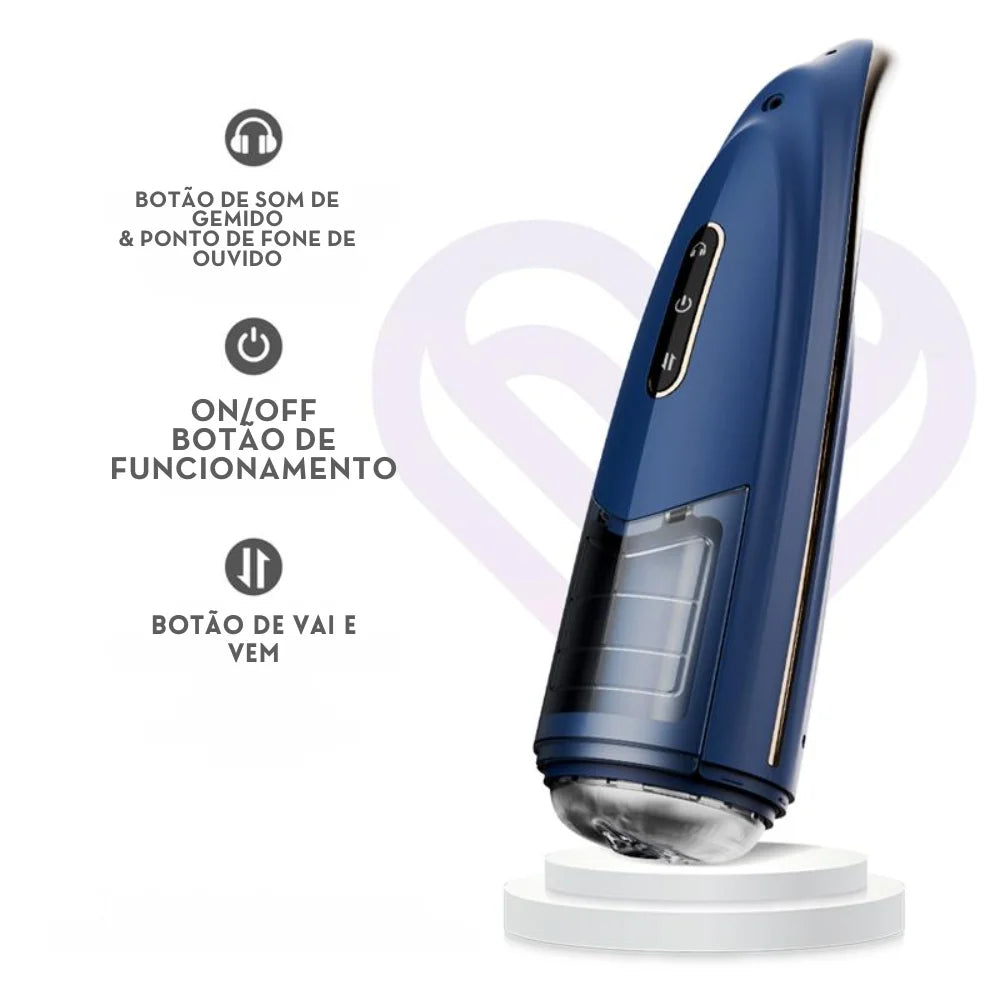 Masturbador Masculino com Rotação 360°  - MLAN6453