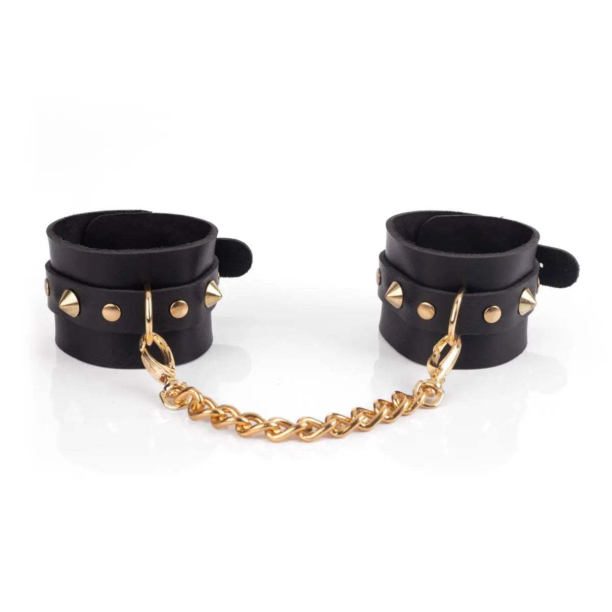 Bracelete HARD GOLD com corrente e spike dourado - NS138