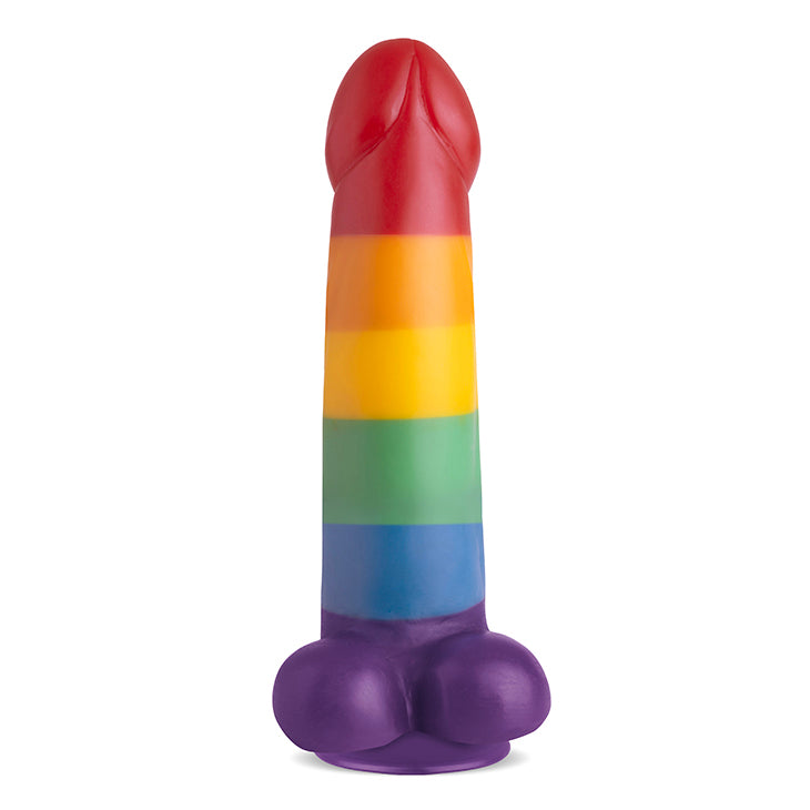 Prótese Pride com Escroto e Ventosa 19cm - PRI02