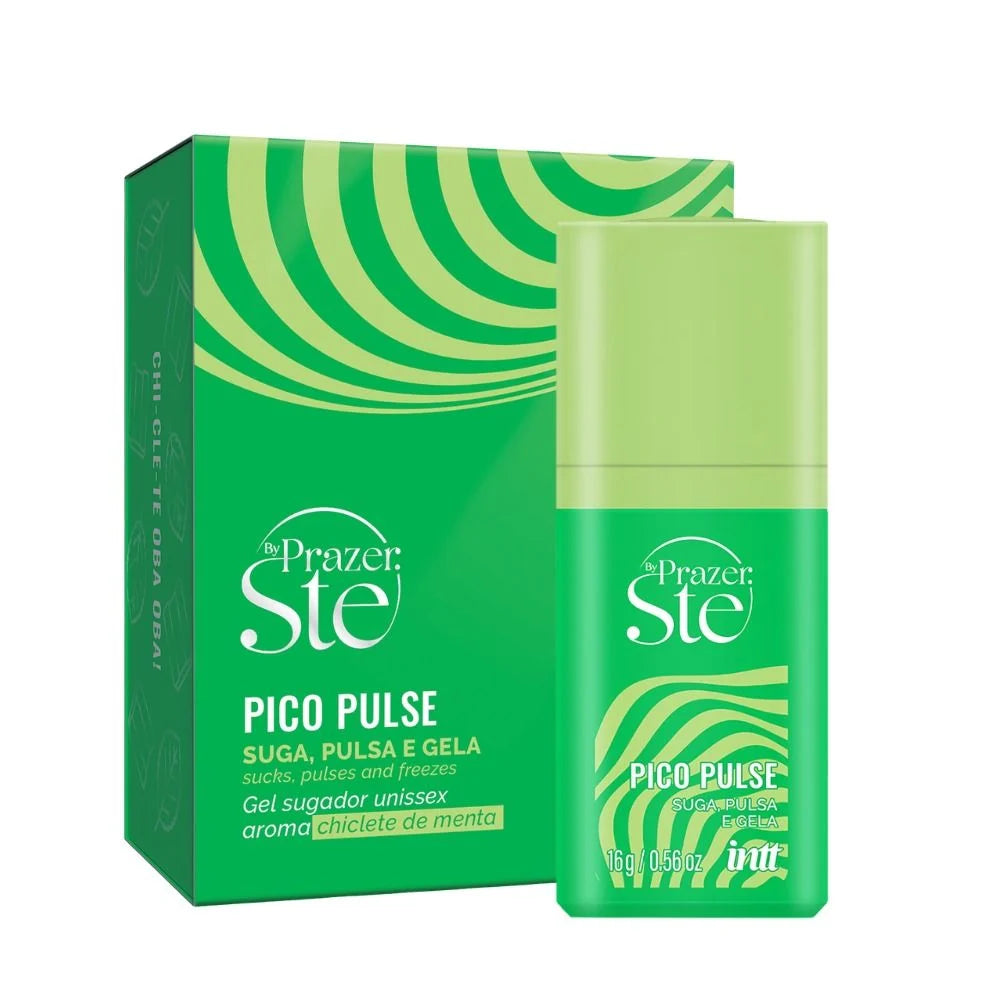 Pico Pulse Chiclete de Menta: Efeito Sucção e Pulsação - IN0795