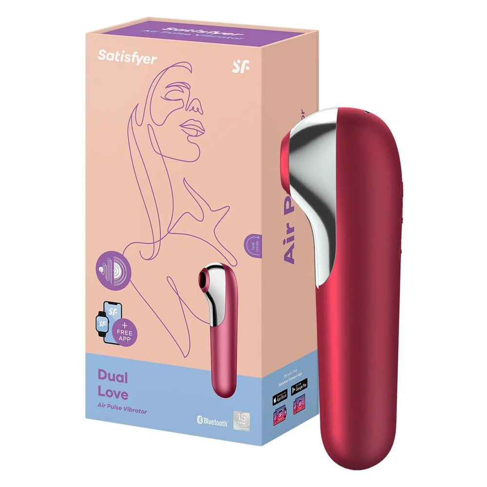Satisfyer Dual Love Pink Escuro - SF0143