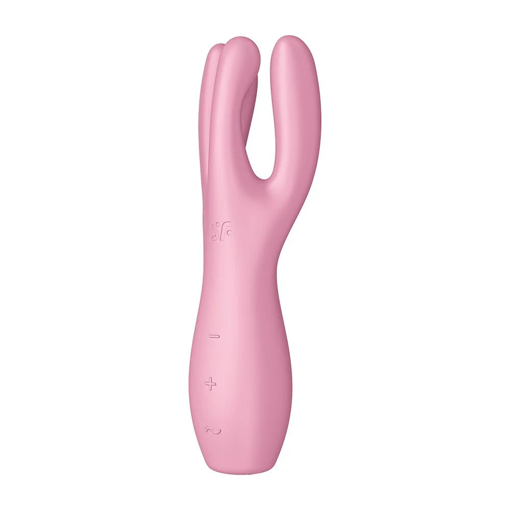 Satisfyer Threesome 3 Vibrador Multifuncional Pink - SF2127