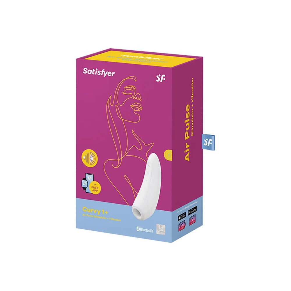 Satisfyer Curvy 1 + App Branco - SF2067