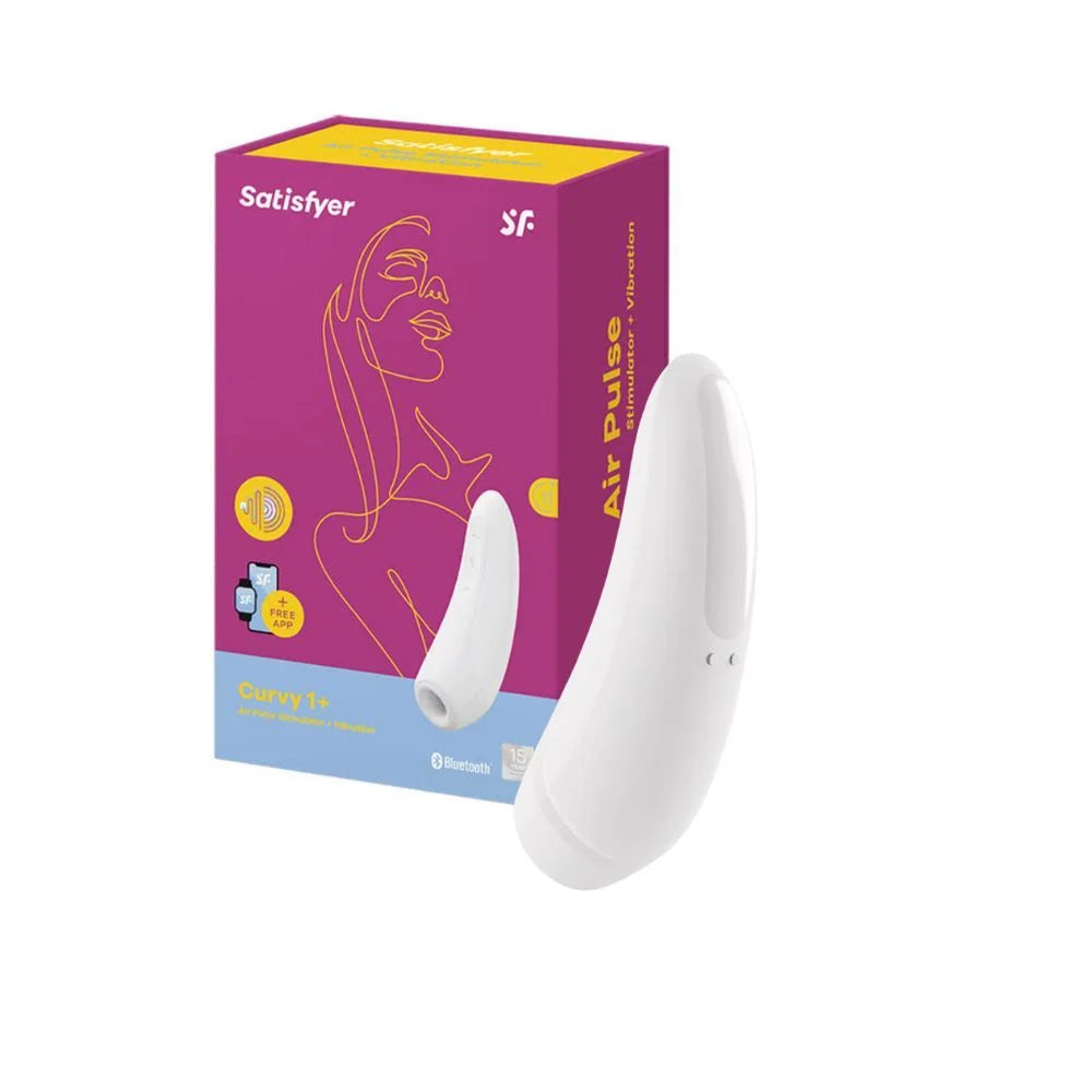 Satisfyer Curvy 1 + App Branco - SF2067